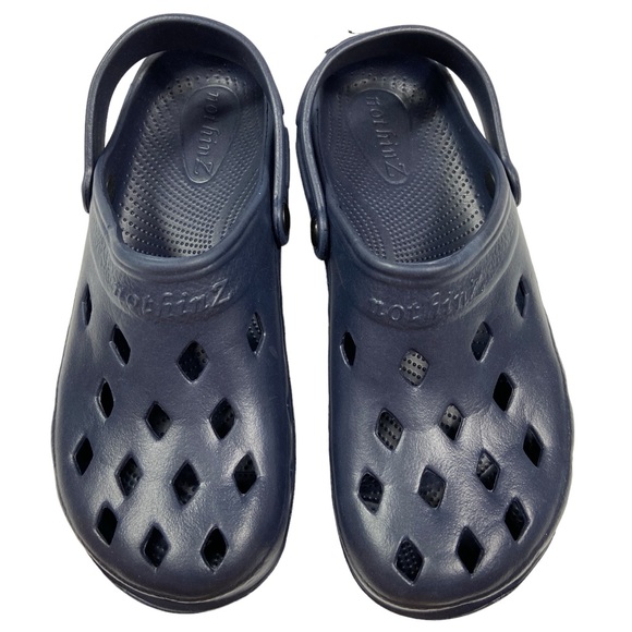 NothinZ Blue Lightweight Comfort Clogs Unisex Womens 11 / Mens 9 - Picture 2 of 5